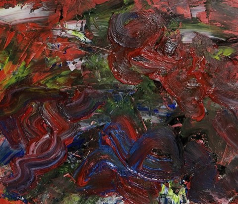 絵画「そこで希望をみた」